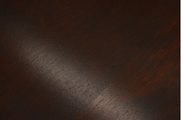 中古　北海道民芸家具　HM472シリーズ　シックな円形テーブル(定価約23万円)