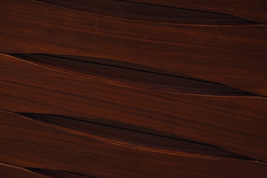 ヴィンテージ家具　北欧ビンテージ　dyrlund(デューロン)社　蛇腹式　ローズウッド材　サイドボード(収納棚、キャビネット)