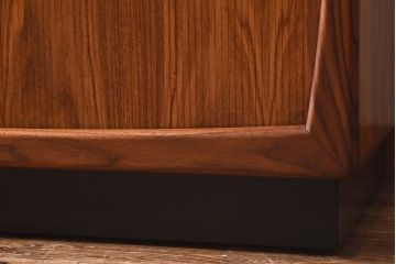 ヴィンテージ家具　北欧ビンテージ　dyrlund(デューロン)社　蛇腹式　ローズウッド材　サイドボード(収納棚、キャビネット)