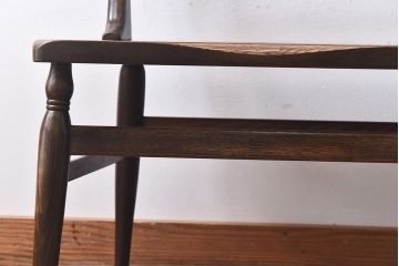中古　柏木工　ウィルダネス(WILDERNESS)シリーズ　K136　美しいデザインのベンチ
