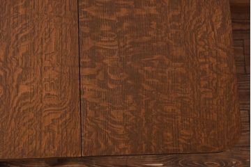 ヴィンテージ家具　イギリス　ビンテージ　オーク材　小振りのゲートレッグテーブル(バタフライテーブル、エクステンションテーブル、サイドテーブル)