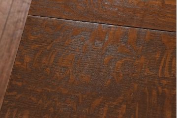 ヴィンテージ家具　イギリス　ビンテージ　オーク材　小振りのゲートレッグテーブル(バタフライテーブル、エクステンションテーブル、サイドテーブル)
