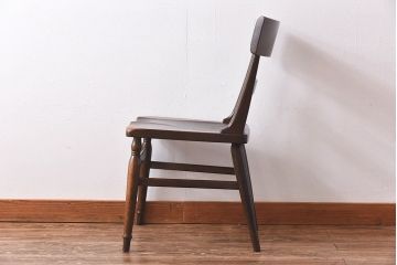 中古　柏木工　ウィルダネス(WILDERNESS)シリーズ　K132　サイドチェア(ダイニングチェア、椅子)