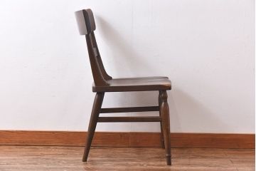 中古　柏木工　ウィルダネス(WILDERNESS)シリーズ　K132　サイドチェア(ダイニングチェア、椅子)(1)