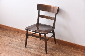 中古　柏木工　ウィルダネス(WILDERNESS)シリーズ　K132　サイドチェア(ダイニングチェア、椅子)(1)