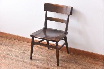 中古　柏木工　ウィルダネス(WILDERNESS)シリーズ　K132　サイドチェア(ダイニングチェア、椅子)(2)