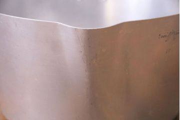 アンティーク雑貨　イギリスビンテージ　SWAN BRAND(スワンブランド)　アルミプリザーブパン(ジャムパン、鍋、バケツ)