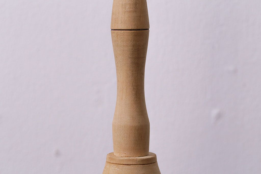 アンティーク雑貨　イギリス製　木のそのままの風合いが魅力のスパイスマッシャー(すり鉢)