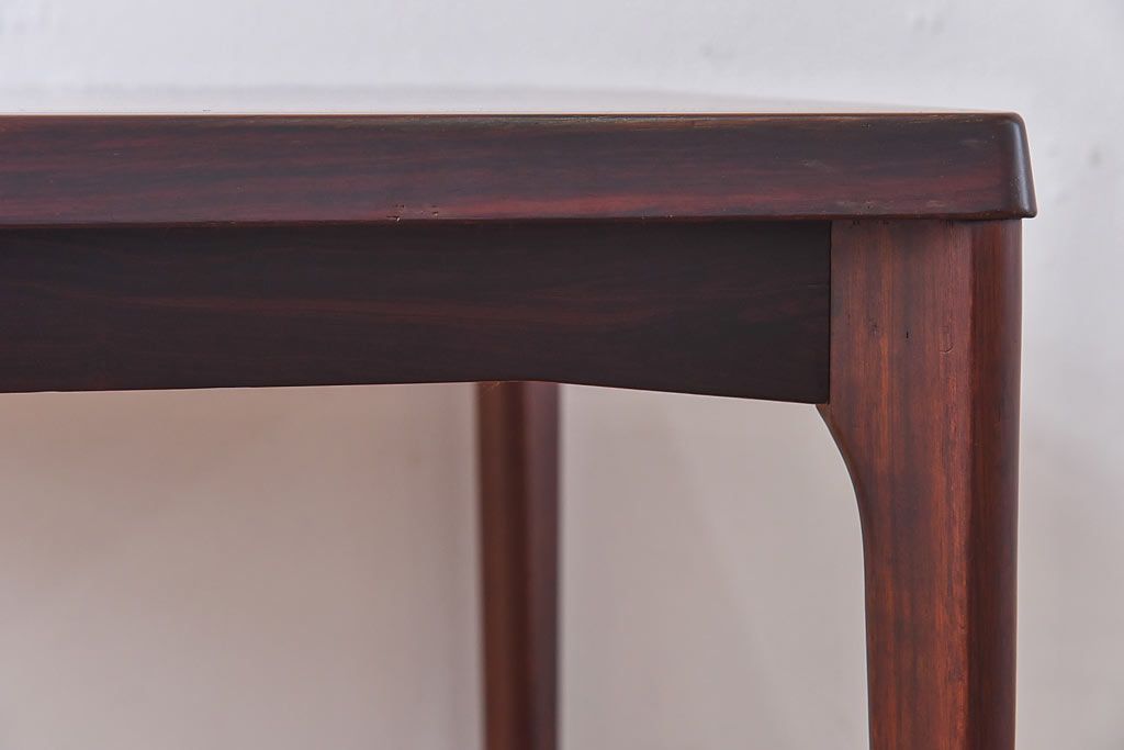 北欧ビンテージ　美品　ローズウッド材の色味が魅力的なコーヒーテーブル(サイドテーブル)(2)