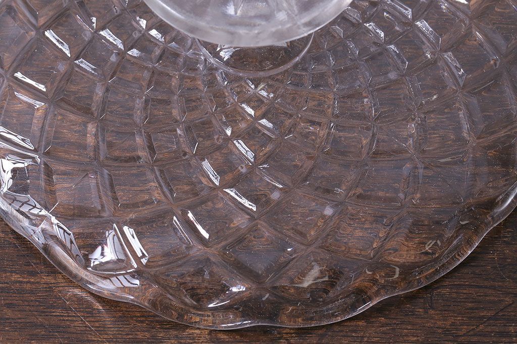 アンティーク雑貨　イギリス　置くだけで上品な雰囲気が漂うケーキスタンド(プレート)