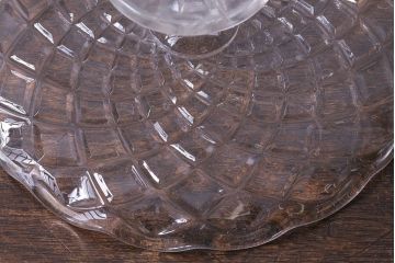 アンティーク雑貨　イギリス　置くだけで上品な雰囲気が漂うケーキスタンド(プレート)