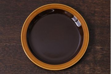 イギリスビンテージ　HORNSEA(ホーンジー) BRONTE(ブロンテ) サイドプレート(ケーキプレート、平皿)2枚セット(1)