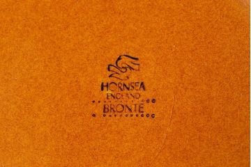 イギリスビンテージ　HORNSEA(ホーンジー) BRONTE(ブロンテ) プレート(ケーキ皿)2枚セット(3)