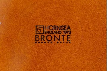 イギリスビンテージ　HORNSEA(ホーンジー) BRONTE(ブロンテ) プレート(ケーキ皿)2枚セット(3)