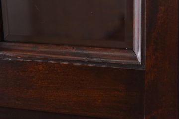 中古美品　松本民芸家具　C型食器棚(カップボード、飾り棚、収納棚、キャビネット)(定価約66万円)