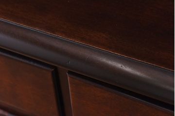 中古美品　松本民芸家具　C型食器棚(カップボード、飾り棚、収納棚、キャビネット)(定価約66万円)