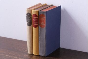 アンティーク雑貨　イギリスアンティーク　古い趣が魅力的な本(洋書、古書、英字本)3冊セット(1)