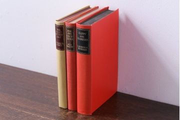 アンティーク雑貨　イギリスアンティーク　古い趣が魅力的な本(洋書、古書、英字本)3冊セット(3)