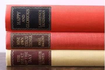 アンティーク雑貨　イギリスアンティーク　古い趣が魅力的な本(洋書、古書、英字本)3冊セット(3)