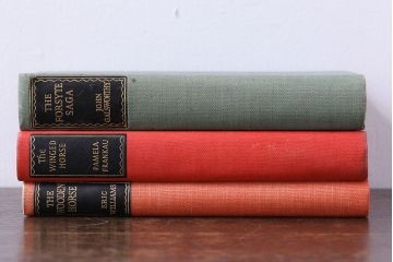 アンティーク雑貨　イギリスアンティーク　飾るだけで様になる本(洋書、古書、英字本)3冊セット(2)