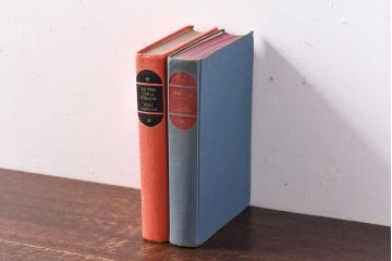 アンティーク雑貨　イギリスアンティーク　飾るだけで様になる本(洋書、古書、英字本)2冊セット