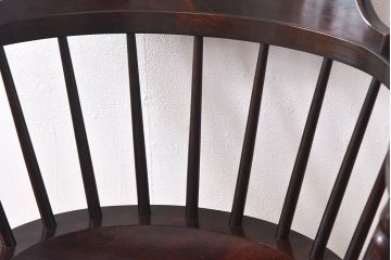 【O様ご成約分】ビンテージ　松本民芸家具　91型　キャプテンチェア(3)