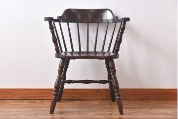 【O様ご成約分】ビンテージ　松本民芸家具　91型　キャプテンチェア(3)