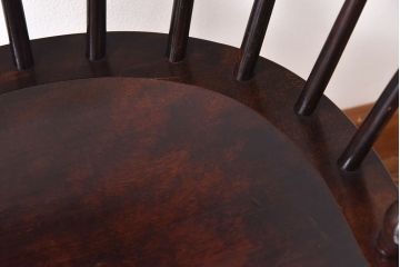 【O様ご成約分】ビンテージ　松本民芸家具　91型　キャプテンチェア(3)
