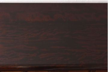 中古　北海道民芸家具　#138　落ち着いた色味のサイドボード(収納棚、戸棚)