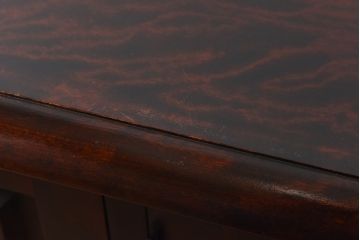 中古　北海道民芸家具　#138　落ち着いた色味のサイドボード(収納棚、戸棚)