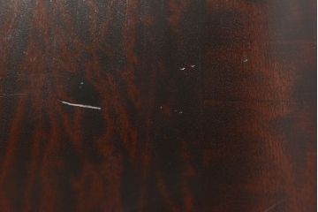 中古　北海道民芸家具　#138　落ち着いた色味のサイドボード(収納棚、戸棚)