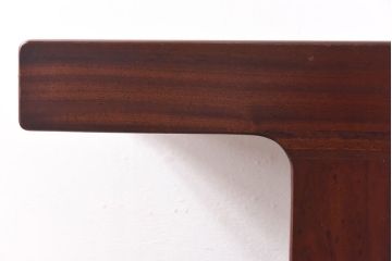 アンティーク雑貨　北欧ビンテージ　チーク材　シンプルなフォルムのトロリー(キッチンワゴン、サイドテーブル、花台)