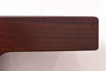 アンティーク雑貨　北欧ビンテージ　チーク材　シンプルなフォルムのトロリー(キッチンワゴン、サイドテーブル、花台)