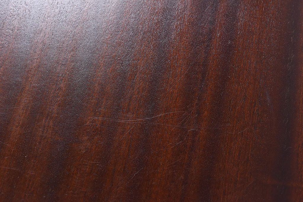 アンティーク雑貨　北欧ビンテージ　チーク材　シンプルなフォルムのトロリー(キッチンワゴン、サイドテーブル、花台)