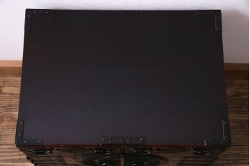 中古　門間箪笥店　八重樫仙台タンス　八重樫榮吉作　竹に雀　小箪笥(引き出し)(定価約120万円)