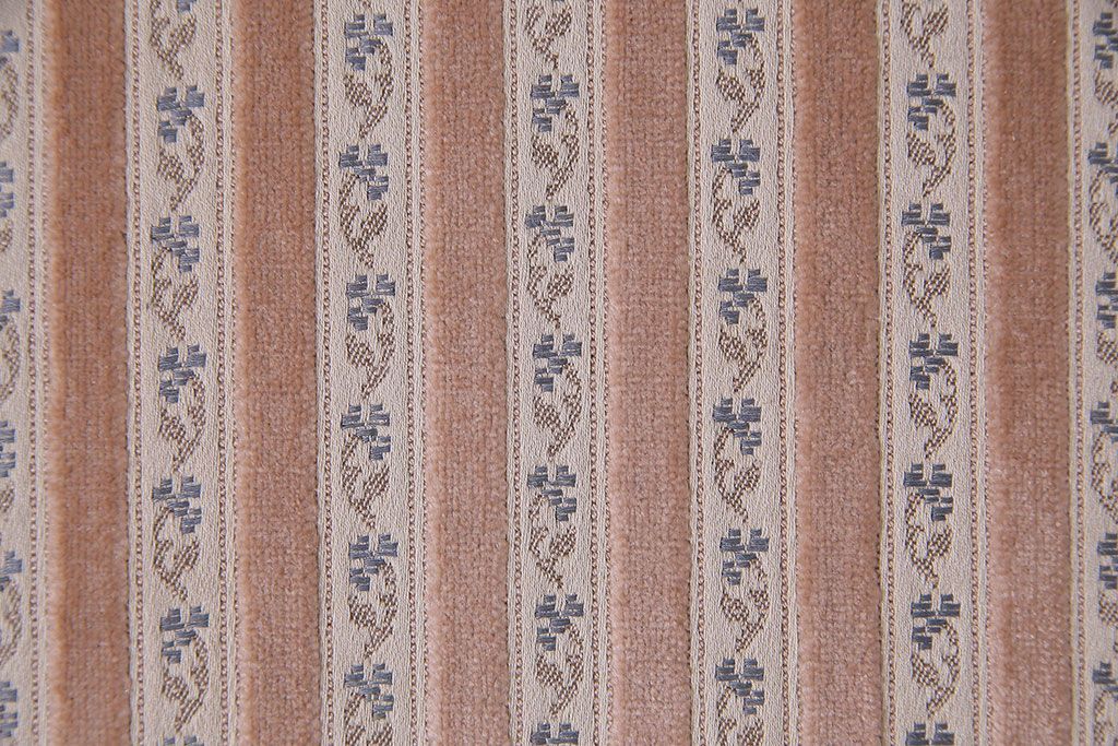 中古　イタリア家具　クラシカルなデザインの布張りダイニングチェア(椅子、ワークチェア)(1)