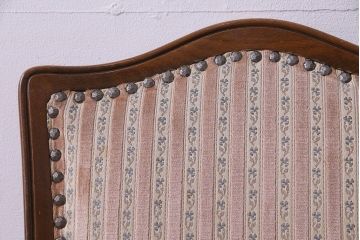 中古　イタリア家具　座り心地のいいクッションシートのダイニングチェア(椅子、ワークチェア)(1)