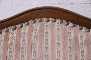 中古　イタリア家具　座り心地のいいクッションシートのダイニングチェア(椅子、ワークチェア)(1)