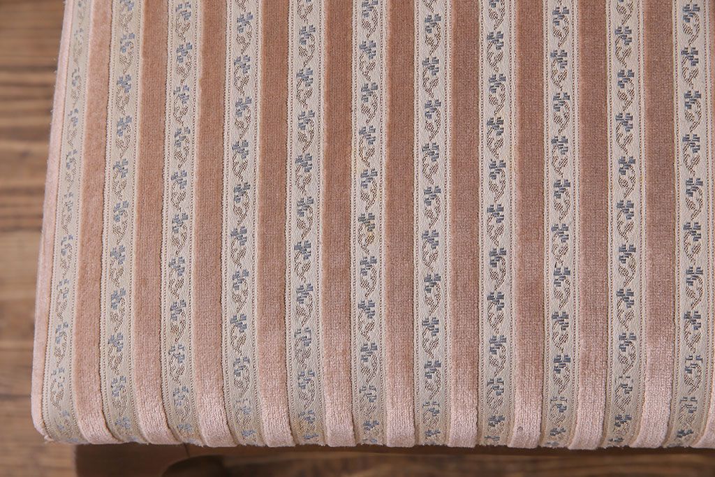 中古　イタリア家具　座り心地のいいクッションシートのダイニングチェア(椅子、ワークチェア)(1)