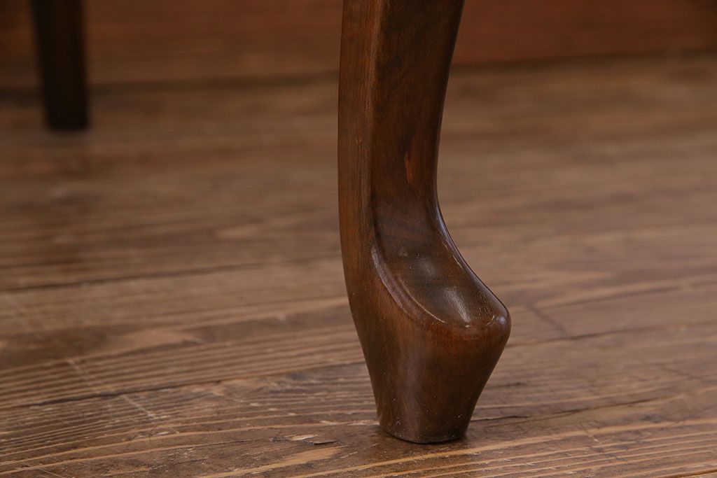 中古　イタリア家具　座り心地のいいクッションシートのダイニングチェア(椅子、ワークチェア)(1)