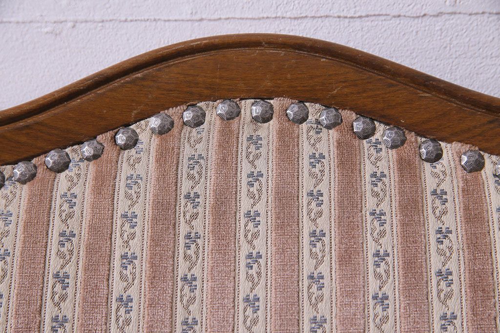 中古　イタリア家具　座り心地のいいクッションシートのダイニングチェア(椅子、ワークチェア)(2)