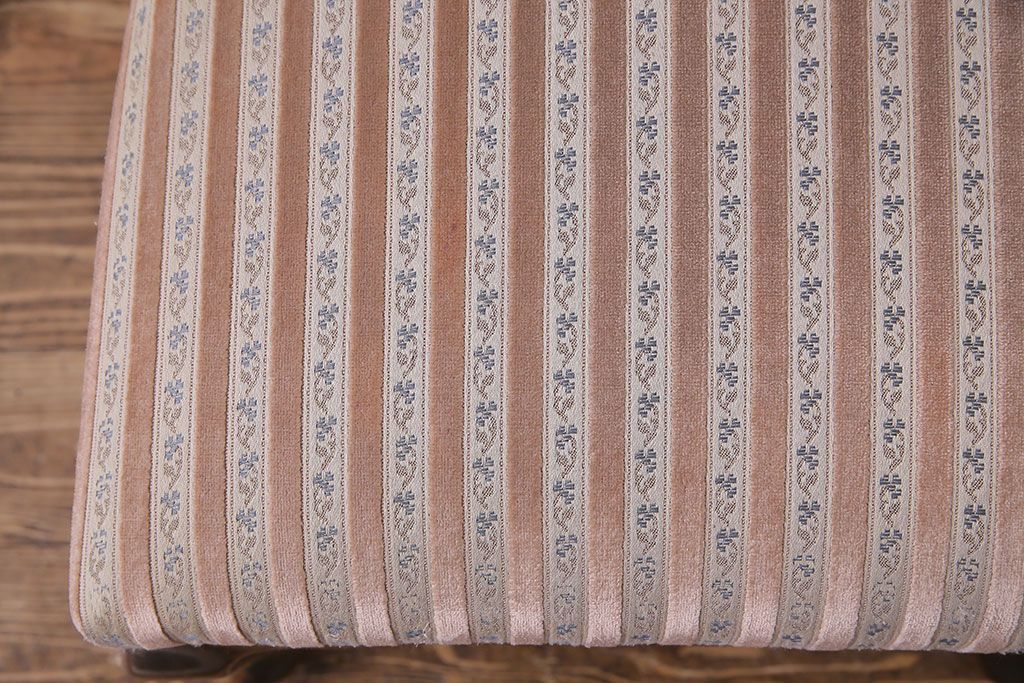 中古　イタリア家具　座り心地のいいクッションシートのダイニングチェア(椅子、ワークチェア)(2)