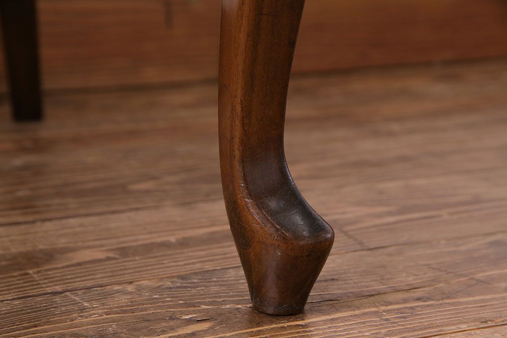 中古　イタリア家具　座り心地のいいクッションシートのダイニングチェア(椅子、ワークチェア)(2)