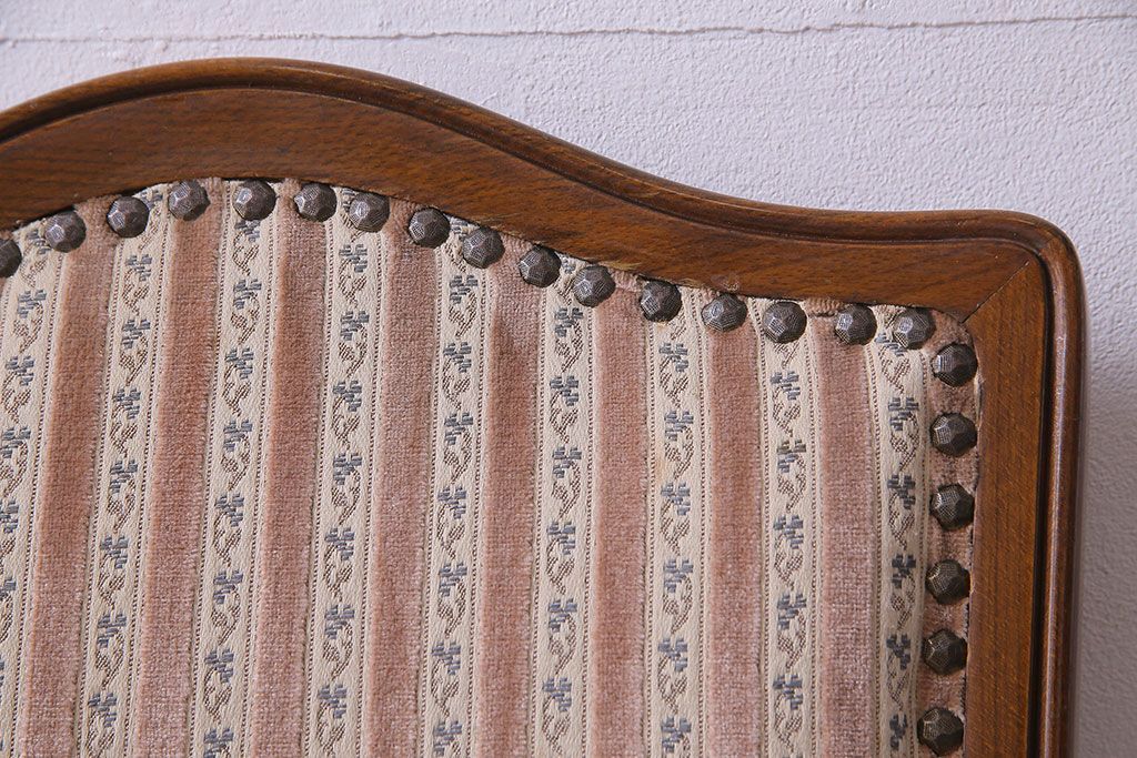 中古　イタリア家具　座り心地のいいクッションシートのダイニングチェア(椅子、ワークチェア)(3)