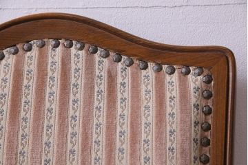 中古　イタリア家具　座り心地のいいクッションシートのダイニングチェア(椅子、ワークチェア)(3)