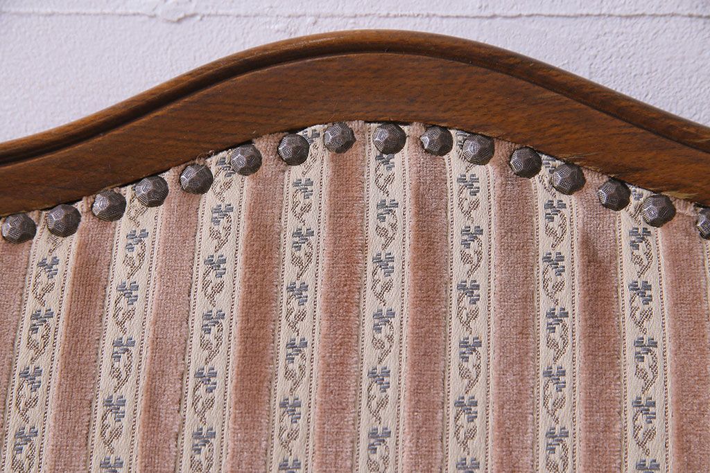 中古　イタリア家具　座り心地のいいクッションシートのダイニングチェア(椅子、ワークチェア)(3)