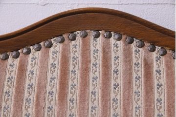 中古　イタリア家具　座り心地のいいクッションシートのダイニングチェア(椅子、ワークチェア)(3)