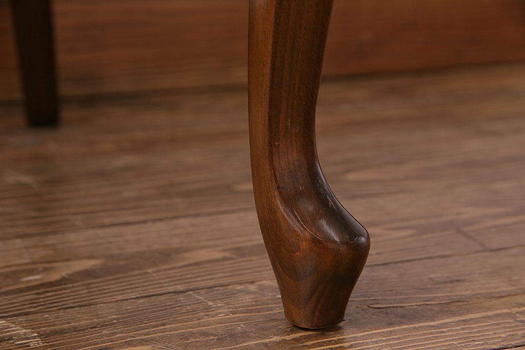 中古　イタリア家具　座り心地のいいクッションシートのダイニングチェア(椅子、ワークチェア)(3)