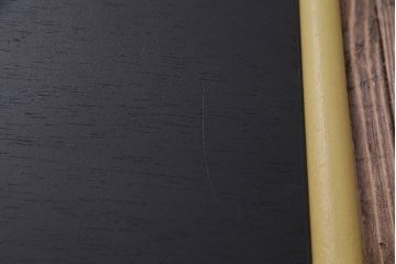 アンティーク雑貨　ペイント家具　ナチュラルカラーがペイントされたレトロなブラックボード(黒板)(1)