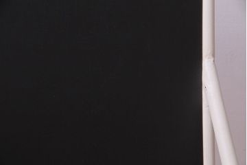 アンティーク雑貨　ペイント家具　ナチュラルカラーがペイントされたレトロなブラックボード(黒板)(3)